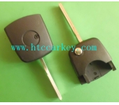 Volkswagen Flip Key Head Round Without Chip (With logo)